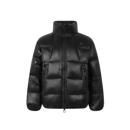 Mountain Style Outdoor Puffer Jacket Trendy Loose Stand Collar Warm Thick Cotton Coat for Couples, Versatile Design